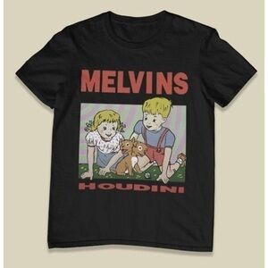 Melvins Houdini Album Black Unisex Shirt Metal Punk Rock Band Shirt